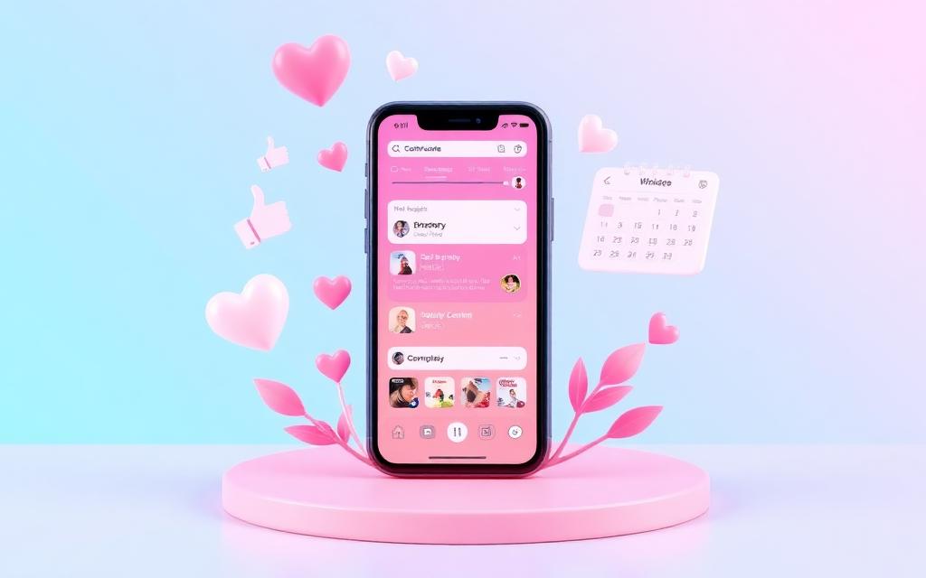 Social Media Management service illustration